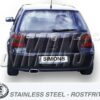 Simons-pakoputkisto Volkswagen Golf IV V6 4-motion/Syncro - Image 3