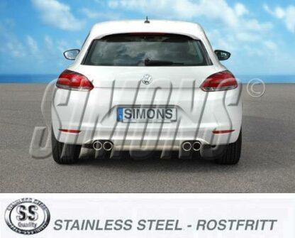 Simons-pakoputkisto Volkswagen Scirocco III Simons-pakoputkistot 3