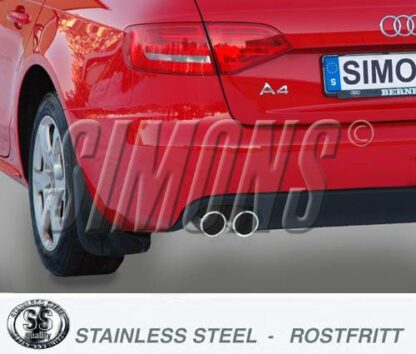 Simons-pakoputkisto Audi A5 B8 Diesel Simons-pakoputkistot 4