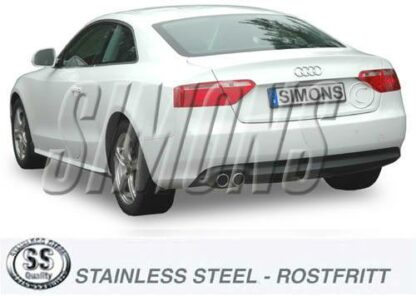 Simons-pakoputkisto Audi A4 B8 Turbo Simons-pakoputkistot 3