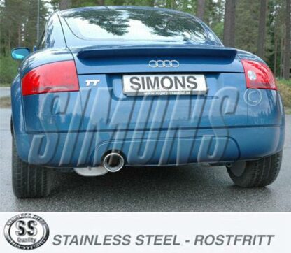 Simons-pakoputkisto Audi TT 8N Simons-pakoputkistot 3