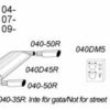 Simons-pakoputkisto Volkswagen Golf VI 1.4TSi/1.8TSi -040DH51R_234