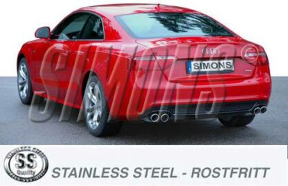 Simons-pakoputkisto Audi A5 B8 Diesel Simons-pakoputkistot 3