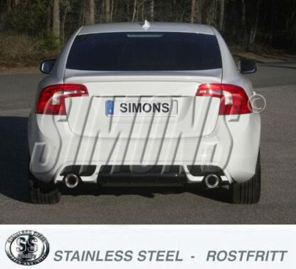 Simons-pakoputkisto Volvo S60/V60 Simons-pakoputkistot 3