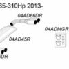 Simons-pakoputkisto Seat Leon Cupra 5F -04ADH6DR_199