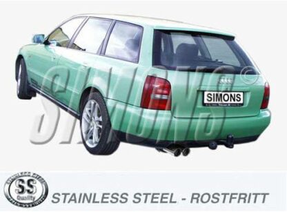 Simons-pakoputkisto Audi A4 B5 Quattro Simons-pakoputkistot 3