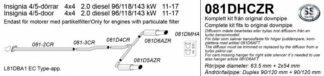 Simons-pakoputkisto Opel Insignia 4wd Diesel -081DHCZR_146