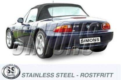 Simons-pakoputkisto BMW E36 Z3 Simons-pakoputkistot 3