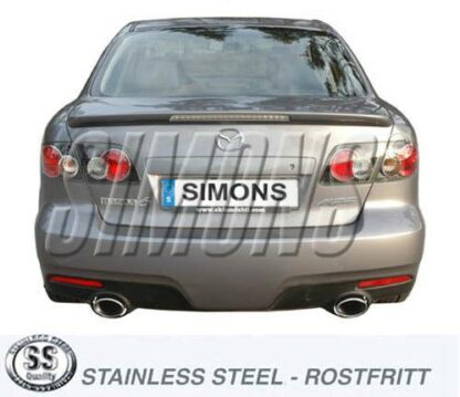 Simons-pakoputkisto Mazda 6 MPS Simons-pakoputkistot 3