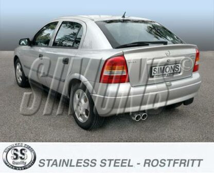 Simons-pakoputkisto Opel Astra G Combicoupe/Hatchback Simons-pakoputkistot 3