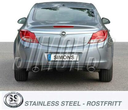 Simons-pakoputkisto Opel Insignia 2wd Turbo Simons-pakoputkistot 3