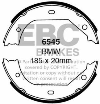 EBC brake shoe 6545- jarrukenkäsarja EBC-jarrupalat