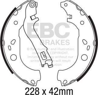 EBC brake shoe 6697- jarrukenkäsarja EBC-jarrupalat