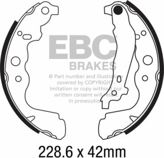 EBC brake shoe 6699- jarrukenkäsarja EBC-jarrupalat