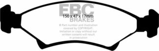 EBC Ultimax DP1001 -jarrupalasarja EBC-jarrupalat