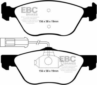 EBC Yellowstuff DP41061R -jarrupalasarja EBC-jarrupalat