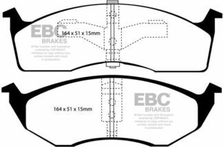 EBC Ultimax DP1065 -jarrupalasarja EBC-jarrupalat