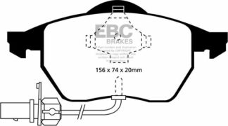 EBC Yellowstuff DP41114R -jarrupalasarja EBC-jarrupalat