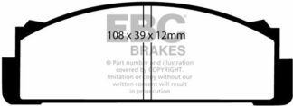 EBC Ultimax DP112 -jarrupalasarja EBC-jarrupalat