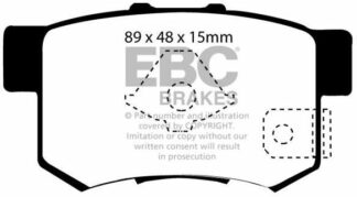 EBC Ultimax DP1193/2 -jarrupalasarja EBC-jarrupalat