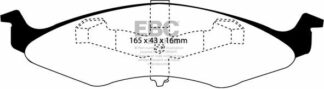 EBC Ultimax DP1202 -jarrupalasarja EBC-jarrupalat