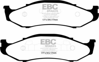 EBC Ultimax DP1255 -jarrupalasarja EBC-jarrupalat