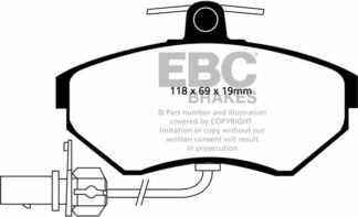 EBC Ultimax DP1351 -jarrupalasarja EBC-jarrupalat