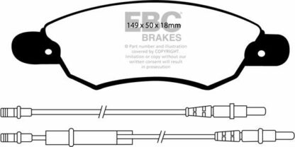 EBC Ultimax DP1370 -jarrupalasarja EBC-jarrupalat