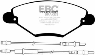 EBC Ultimax DP1371 -jarrupalasarja EBC-jarrupalat