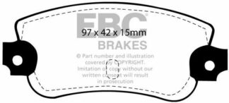 EBC Ultimax DP147 -jarrupalasarja EBC-jarrupalat