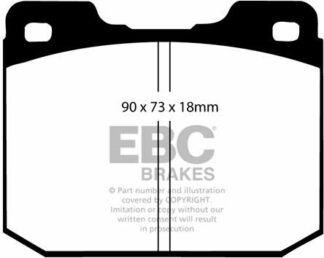 EBC Ultimax DP175/2 -jarrupalasarja EBC-jarrupalat