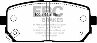 EBC Ultimax DP1810 -jarrupalasarja EBC-jarrupalat