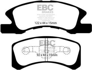 EBC Ultimax DP1915 -jarrupalasarja EBC-jarrupalat