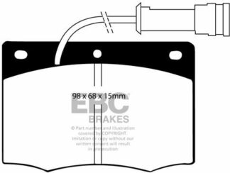 EBC Ultimax DP437 -jarrupalasarja EBC-jarrupalat