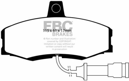 EBC Ultimax DP455 -jarrupalasarja EBC-jarrupalat