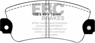 EBC Ultimax DP485 -jarrupalasarja EBC-jarrupalat