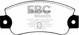 EBC Ultimax DP501 -jarrupalasarja EBC-jarrupalat