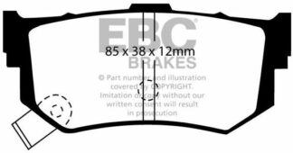 EBC Ultimax DP514/2 -jarrupalasarja EBC-jarrupalat