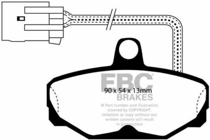 EBC Ultimax DP571/2 -jarrupalasarja EBC-jarrupalat