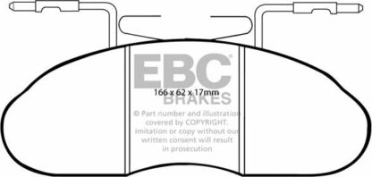 EBC Ultimax DP633/2 -jarrupalasarja EBC-jarrupalat