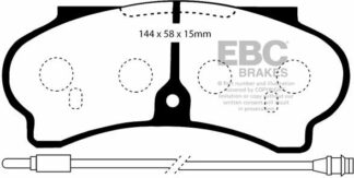 EBC Ultimax DP652 -jarrupalasarja EBC-jarrupalat