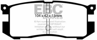 EBC Ultimax DP739 -jarrupalasarja EBC-jarrupalat