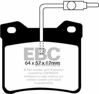 EBC Ultimax DP816 -jarrupalasarja EBC-jarrupalat