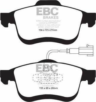 EBC Ultimax DPX2010 -jarrupalasarja EBC-jarrupalat