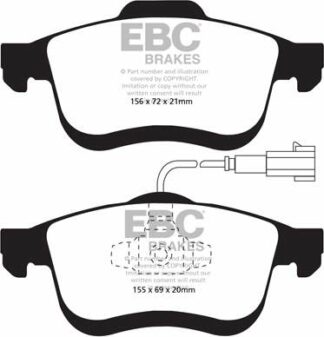 EBC Ultimax DPX2010/2 -jarrupalasarja EBC-jarrupalat