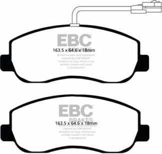 EBC Ultimax DPX2083 -jarrupalasarja EBC-jarrupalat