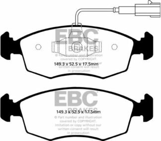 EBC Ultimax DPX2141 -jarrupalasarja EBC-jarrupalat