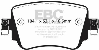 EBC Ultimax DPX2201 -jarrupalasarja EBC-jarrupalat
