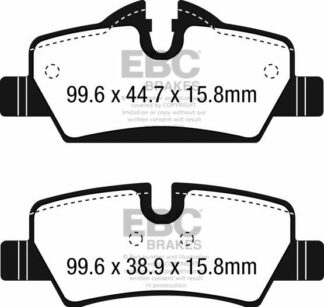 EBC Ultimax DPX2228 -jarrupalasarja EBC-jarrupalat