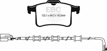 EBC Redstuff DP32244C -jarrupalasarja EBC-jarrupalat